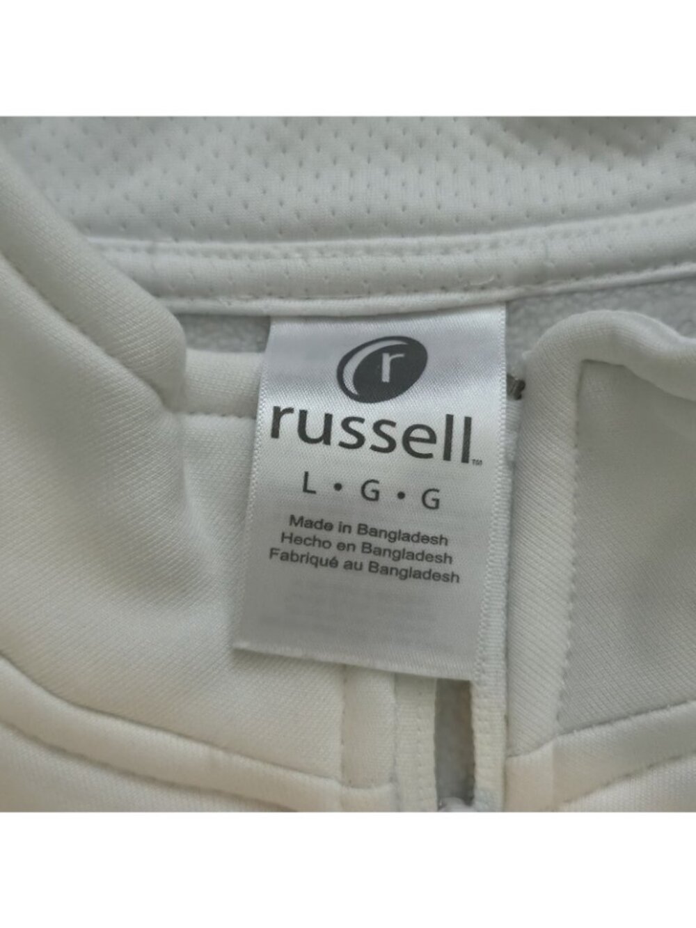 Russell White UNC Tar Heels Full Zip Jacket Womens Large - Picture 3 of 3